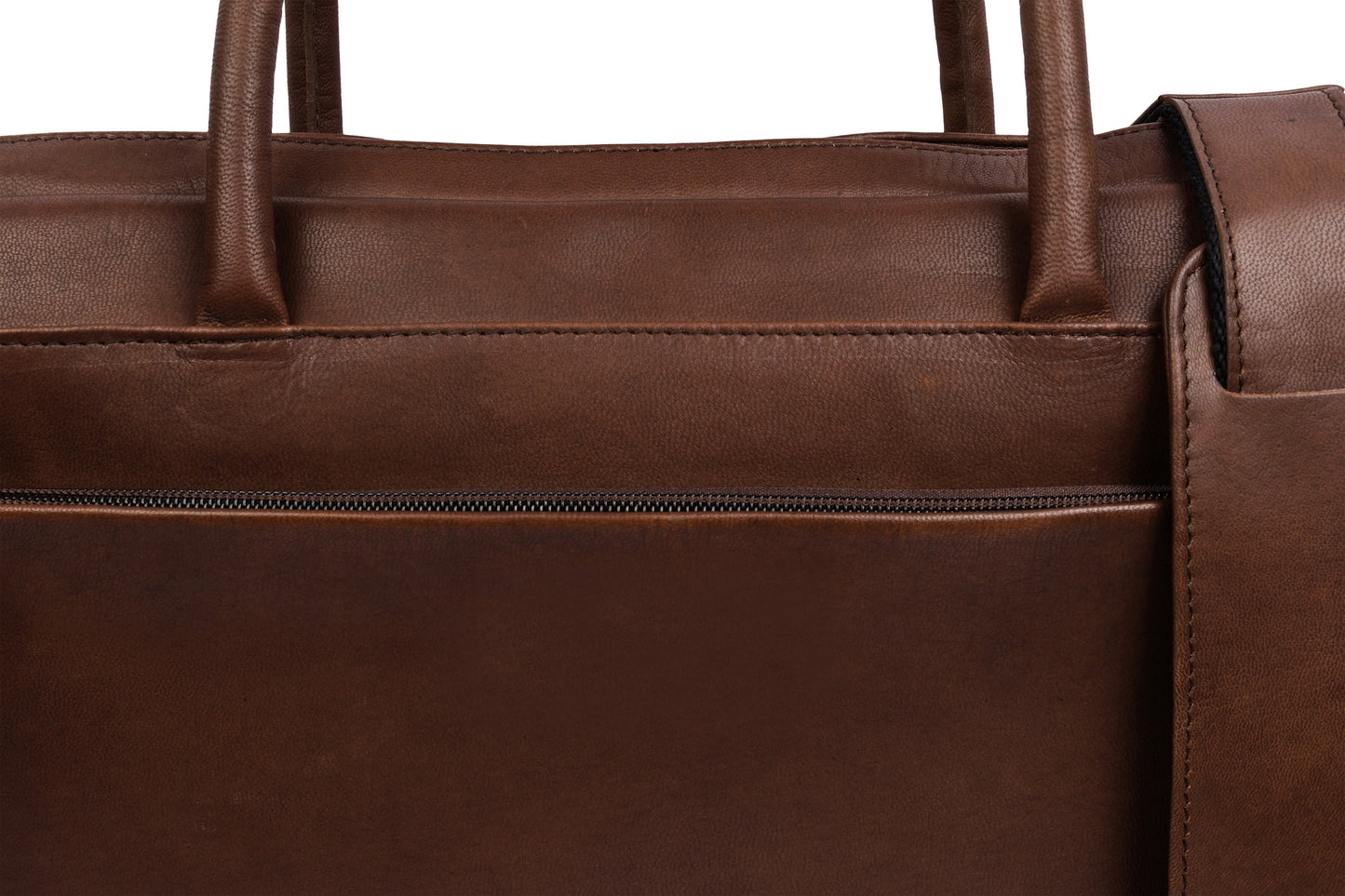Laptopveske Faust dobbelt - Dark brown