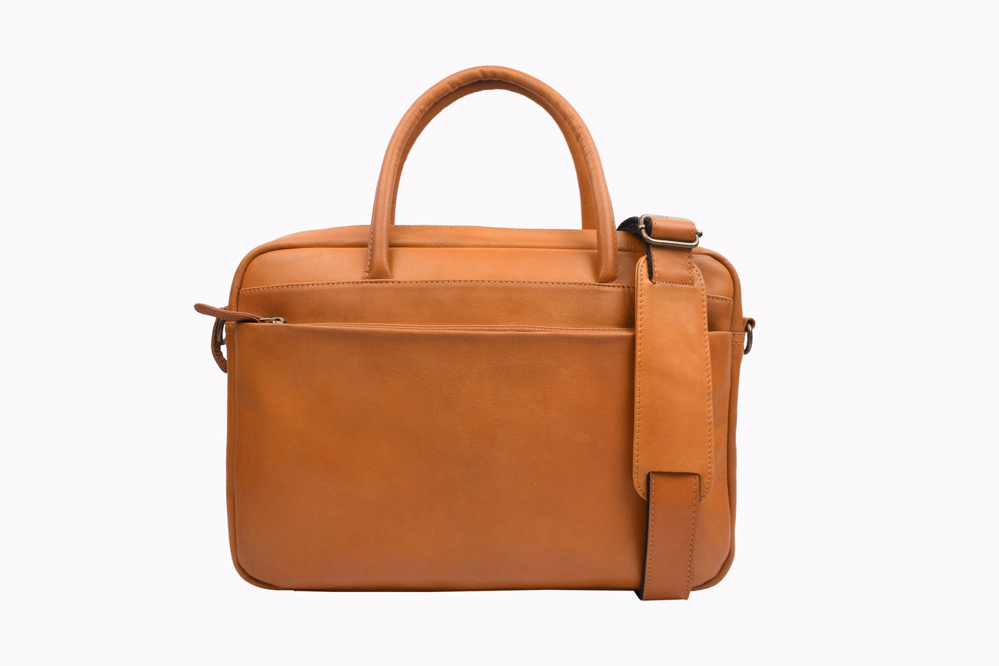 Laptopveske - Faust cognac