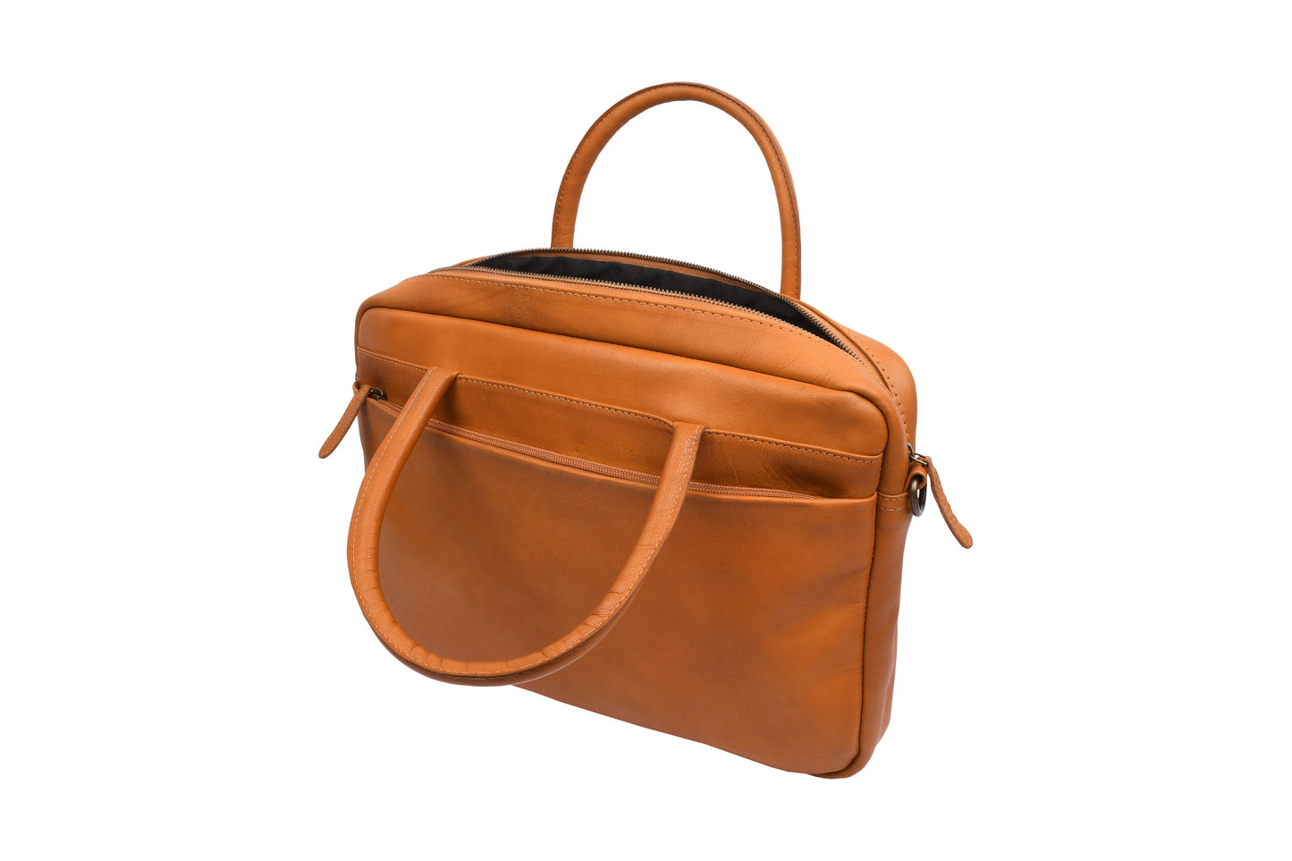 Laptopveske - Faust cognac