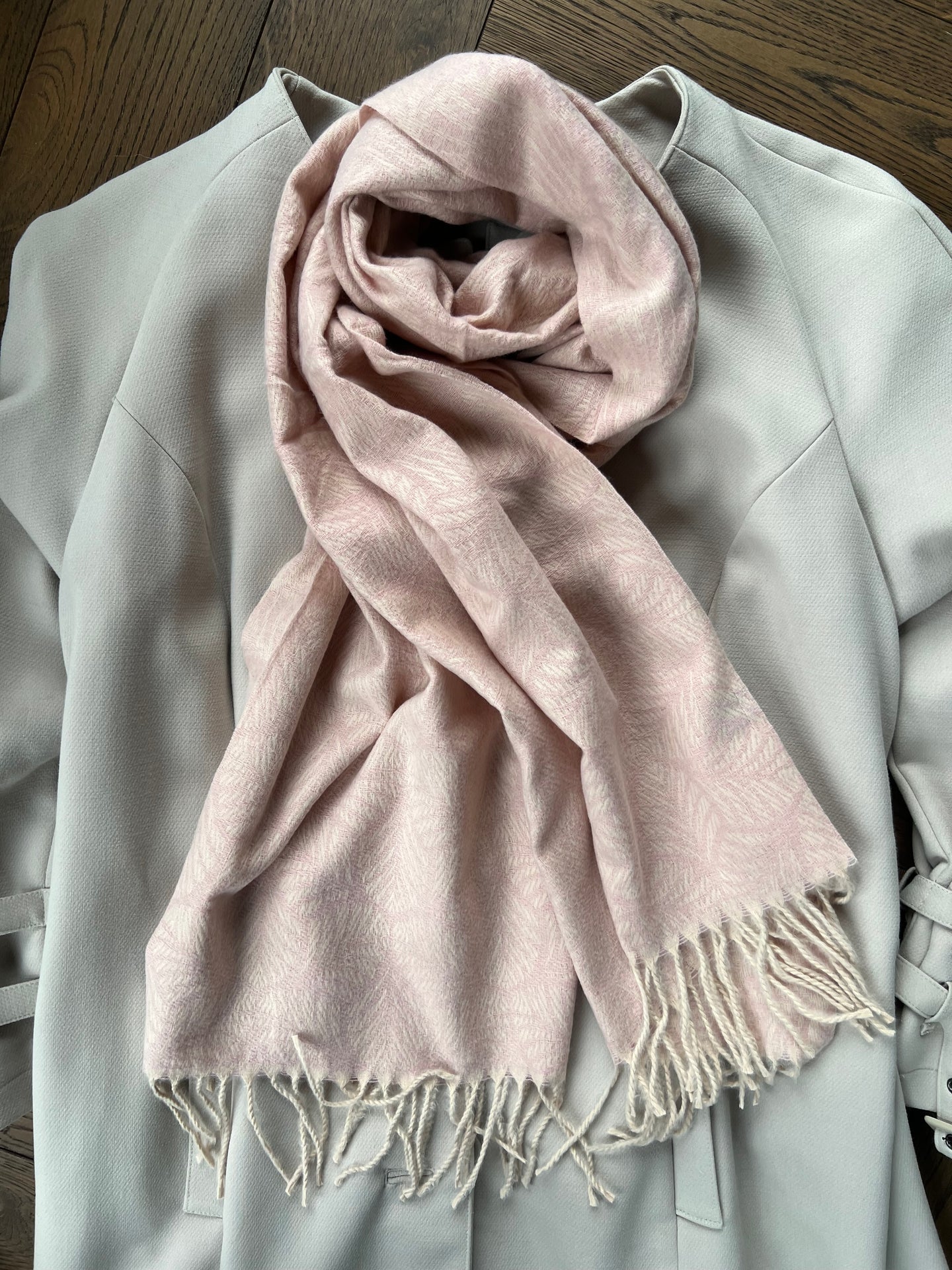 Skjerf Helena - Blush Pink