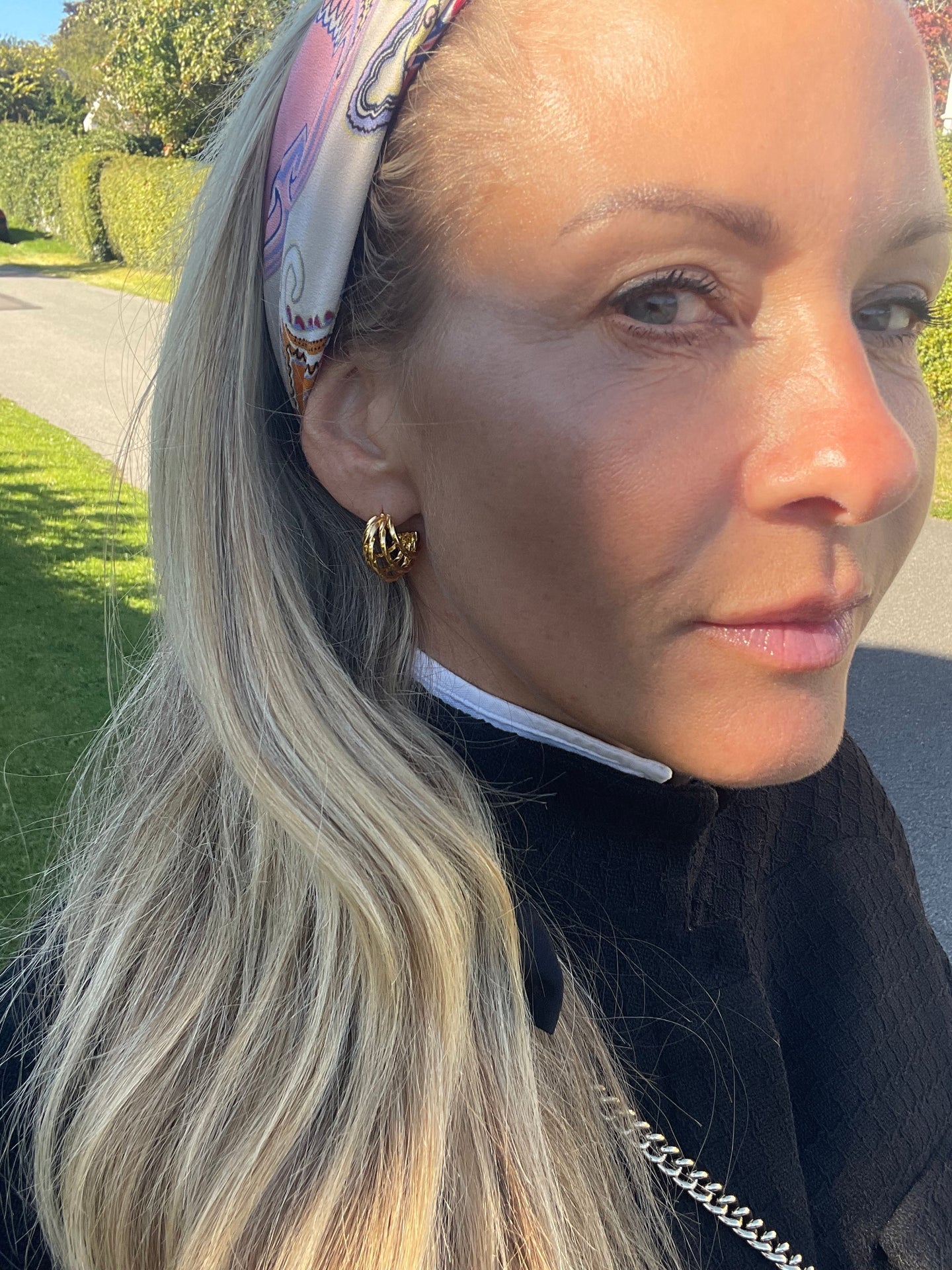 Cornelia Øredobber 20 mm - Forgylt