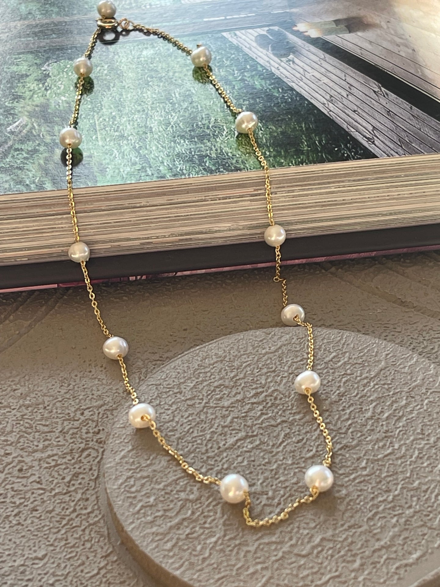 Gry-kjede - med ferskvannsperler