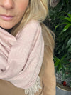 Skjerf Helena - Blush Pink