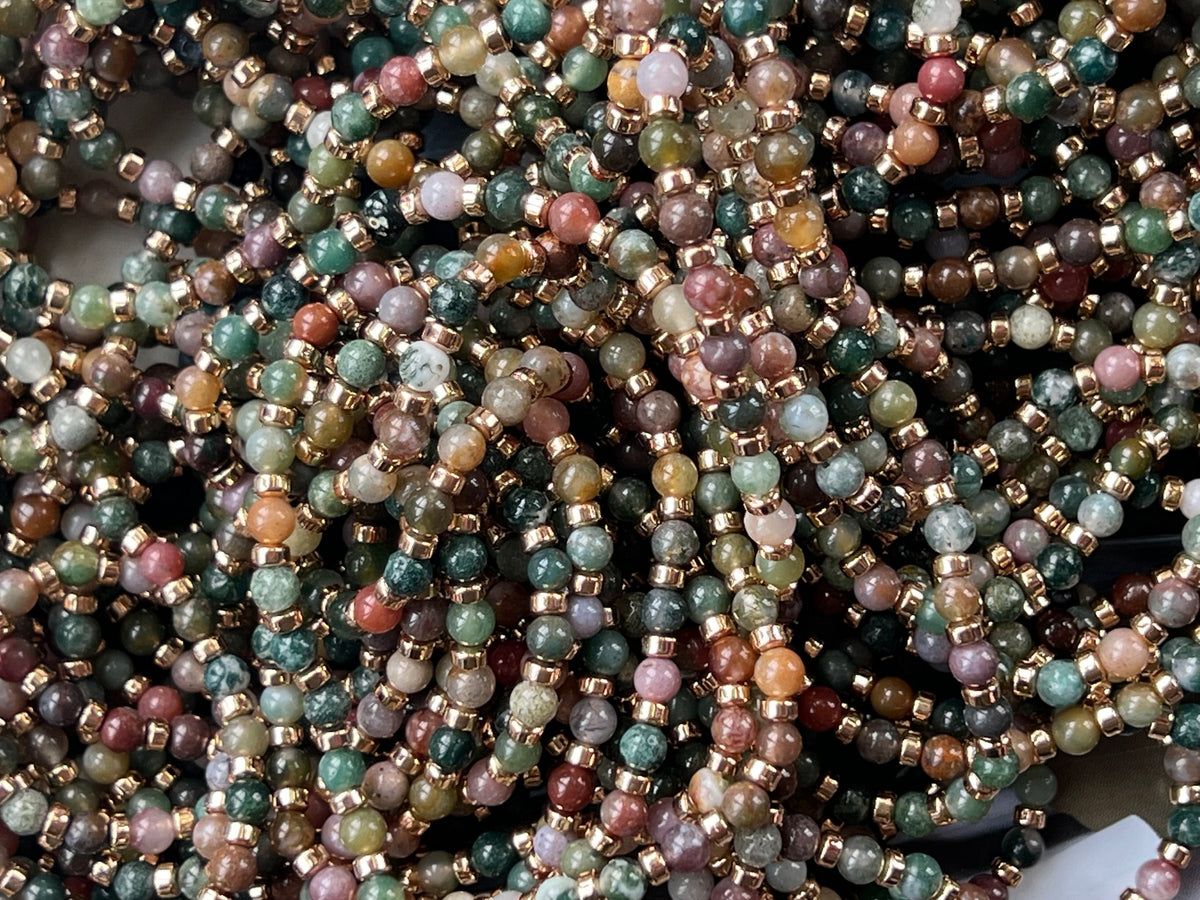 Armbånd Marie - Emerald/Lavendel