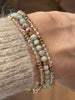Armbånd Leah Sea Breeze/Natur – Sett med 3 stk