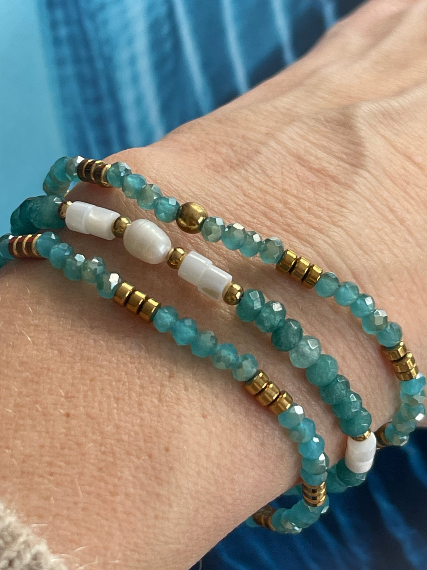 Armbånd Sarabella Ocean – Sett med 3 stk