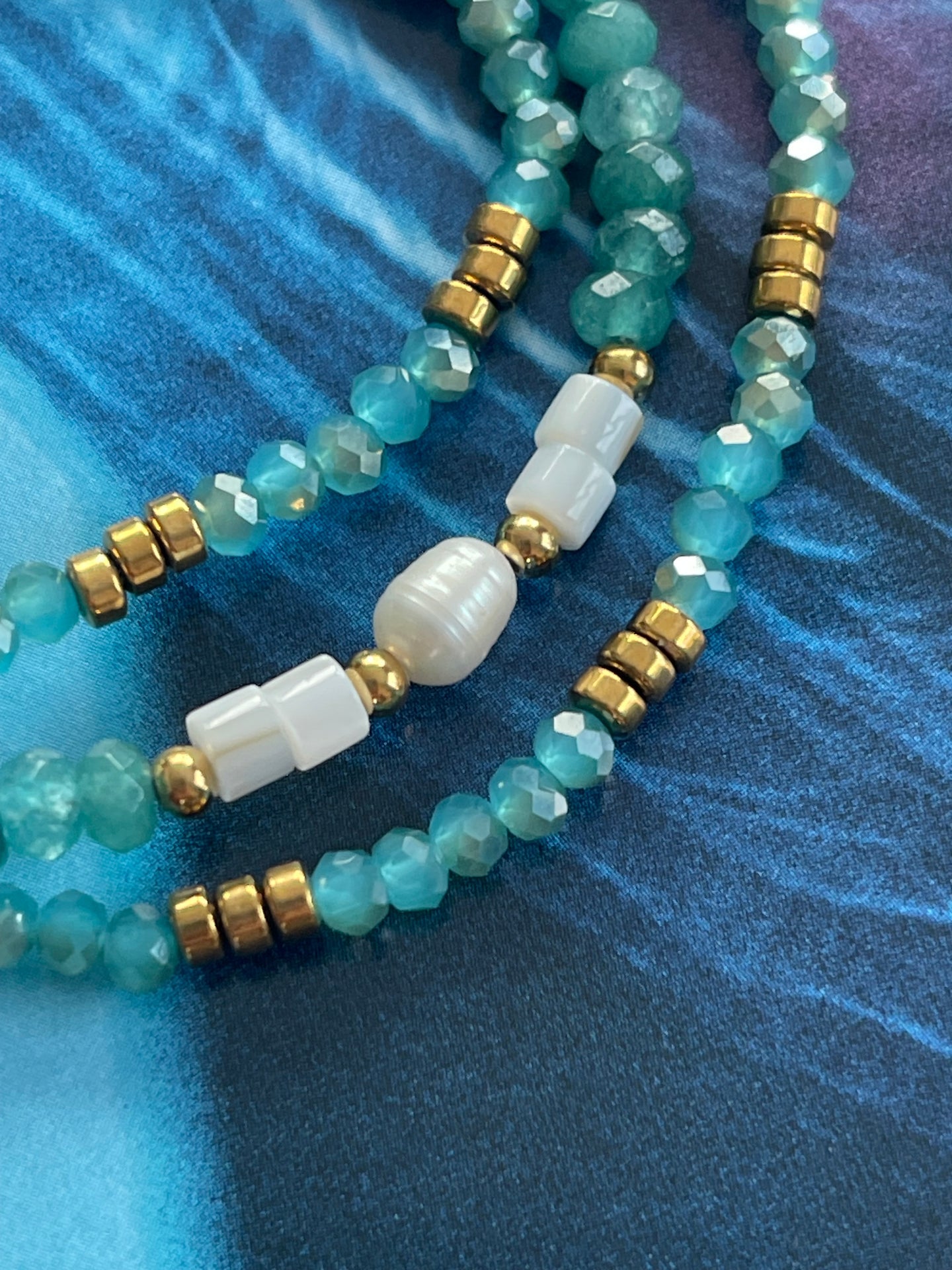 Armbånd Sarabella Ocean – Sett med 3 stk
