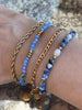 Armbånd Erika Blue - Sett med 4 armbånd
