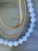 Halskjede Mary Ice blue