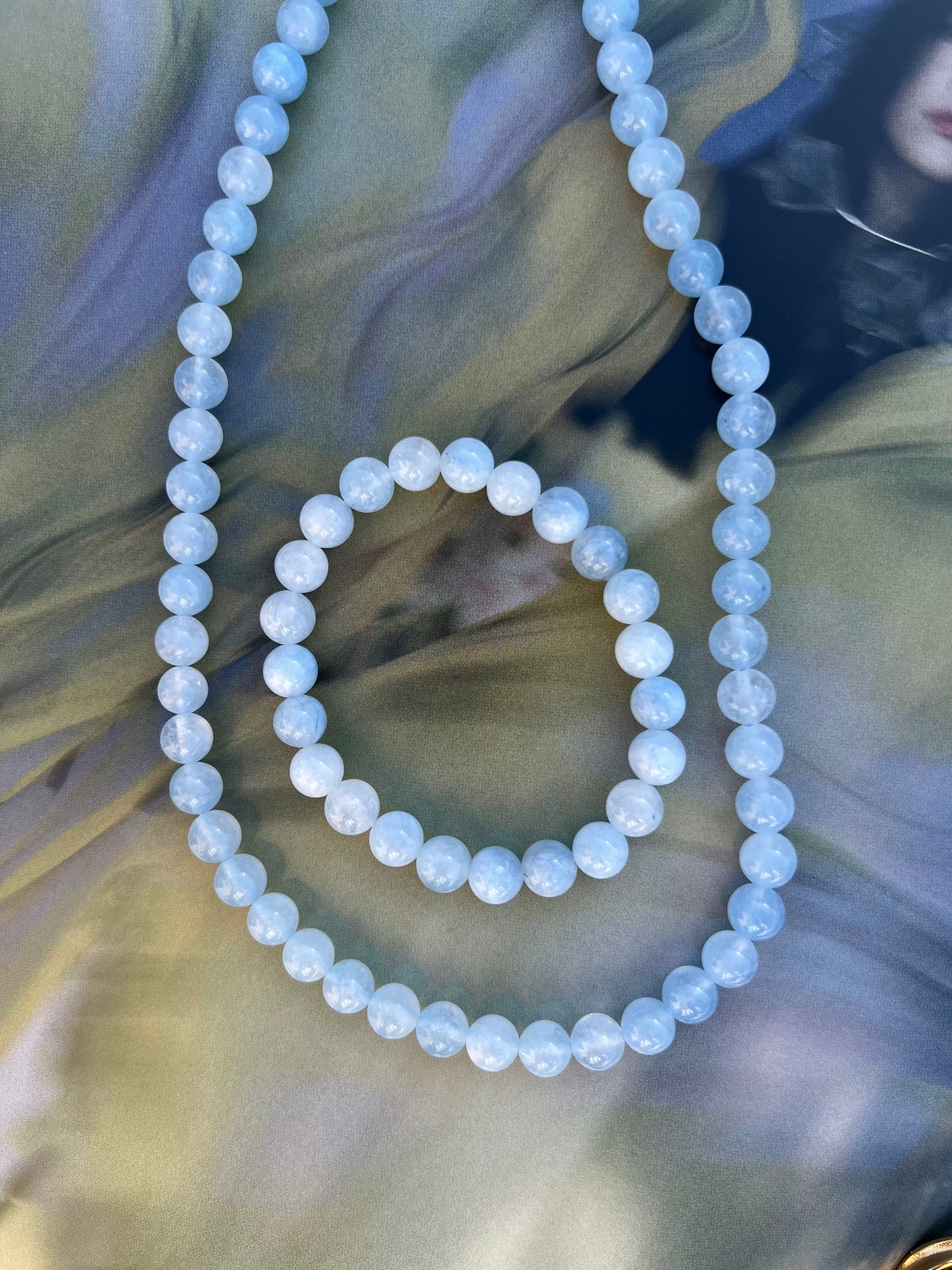 Armbånd Mary Ice blue