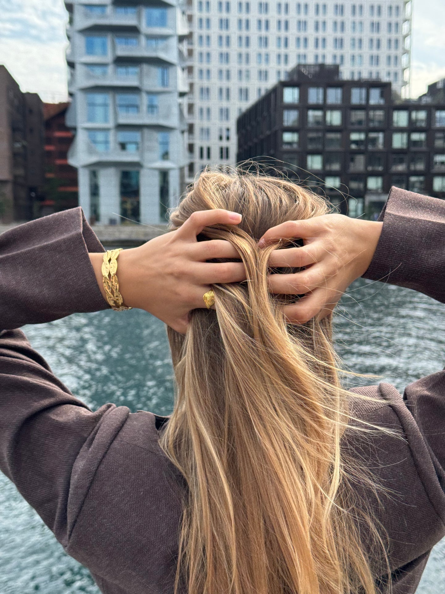 Armbånd Bangle - Malibu forgylt