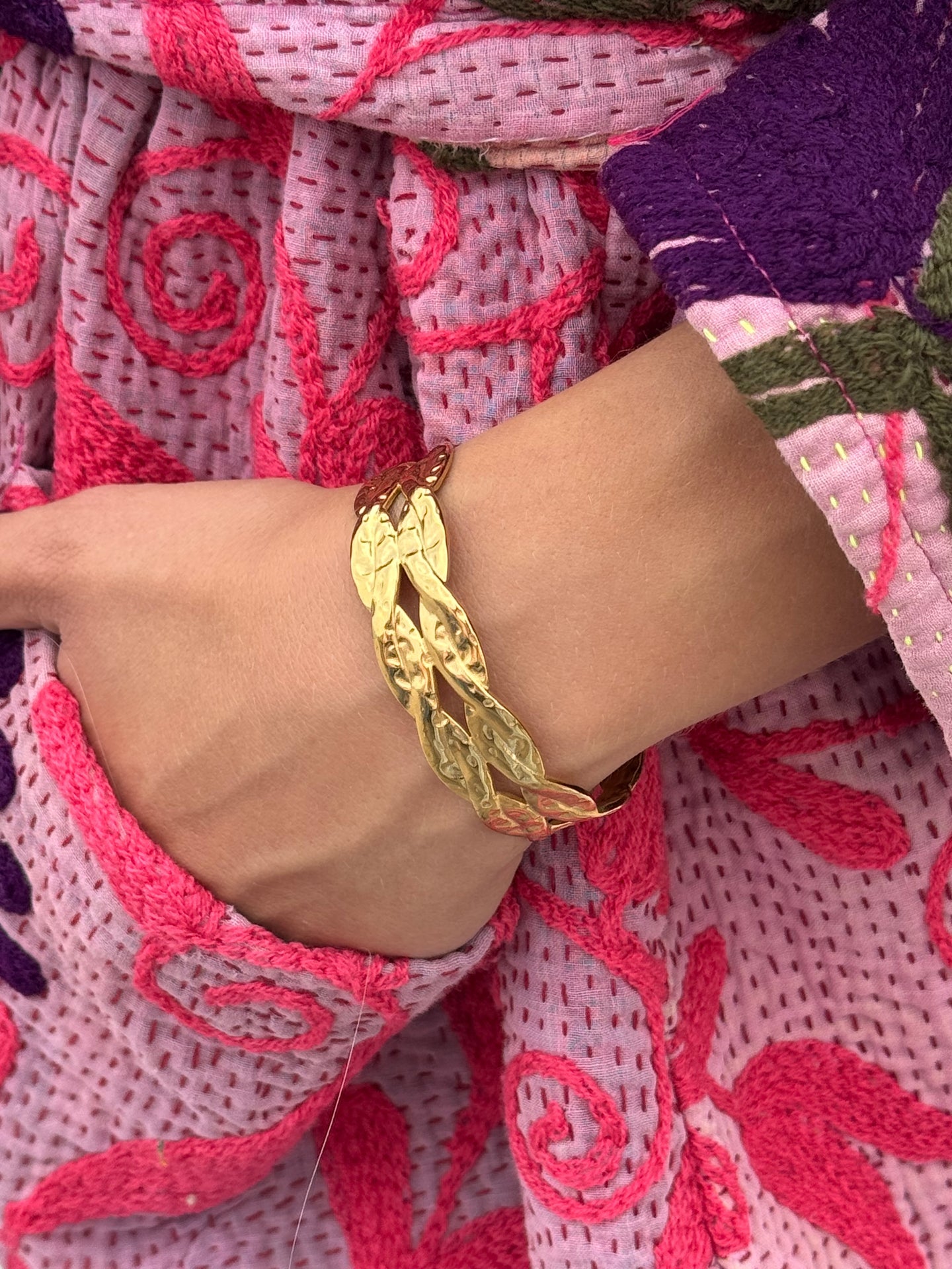 Armbånd Bangle - Malibu forgylt