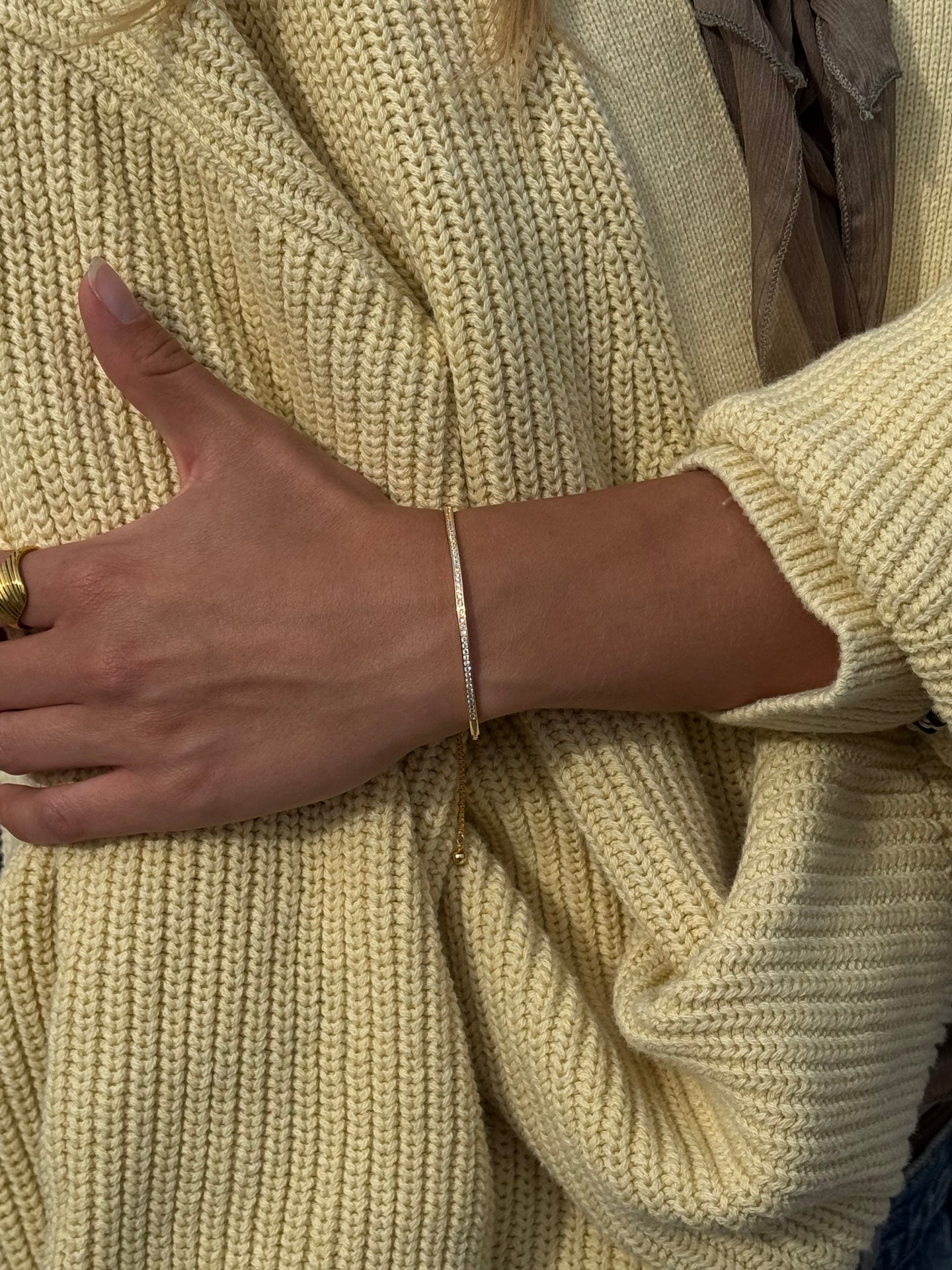 Armbånd Alba forgylt
