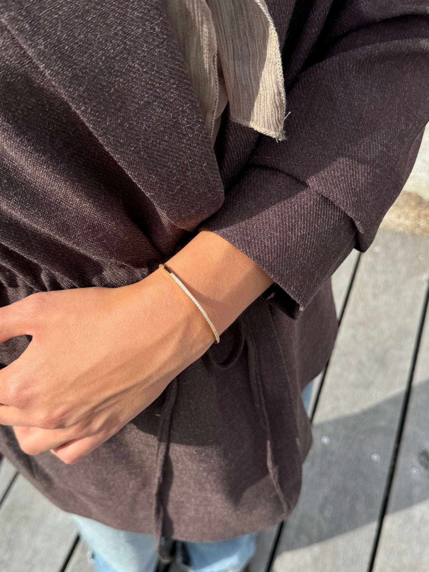 Armbånd Alba forgylt