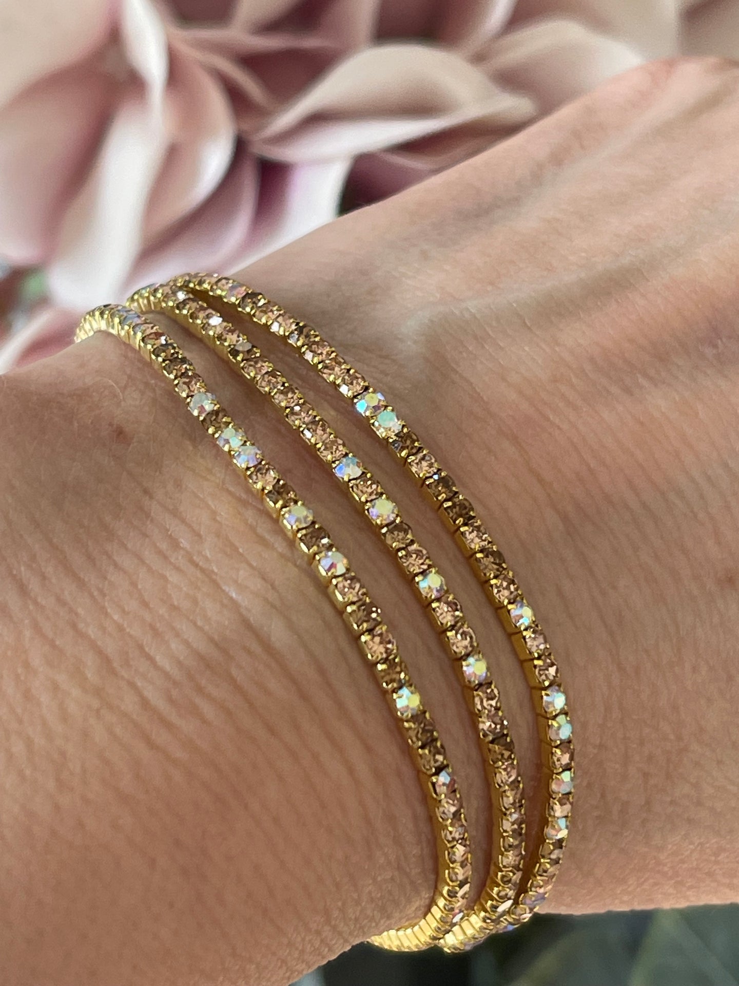 Armbånd Elare Sett/3 - Natur Mix