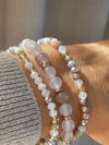 Armbånd Luna Blush Mix – Sett med 3 stk