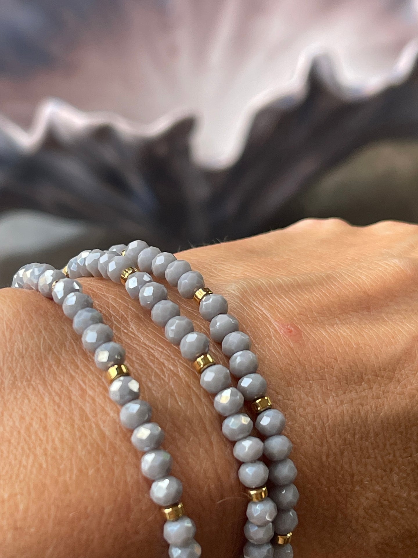 Armbånd Merle Cool Stone - Sett med 5 stk