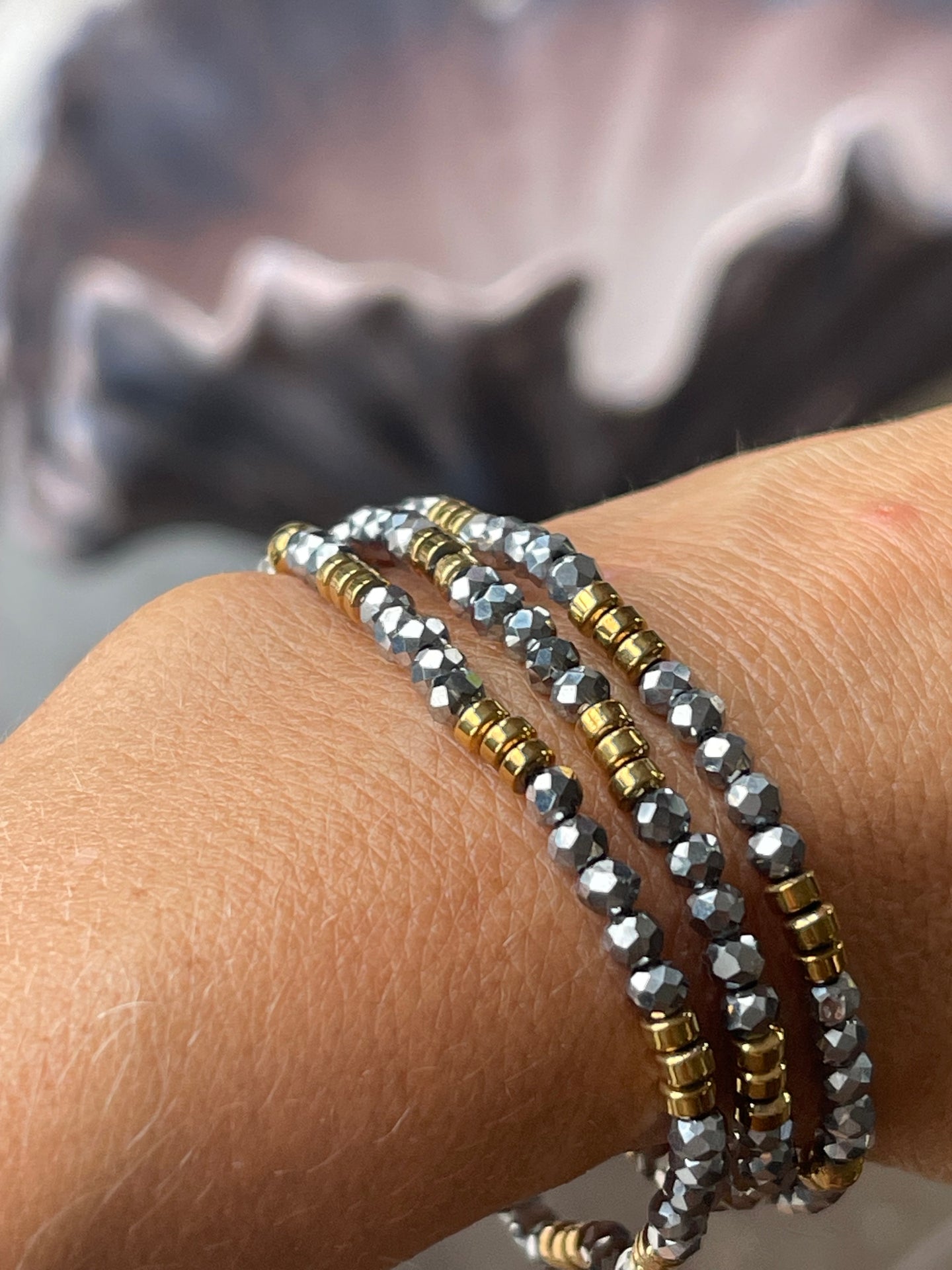 Armbånd Merle – Sølvfarget/Gyllen 1.Stk