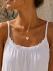 Laia Halskjede Naturstein/Hjerte - Soft Pink