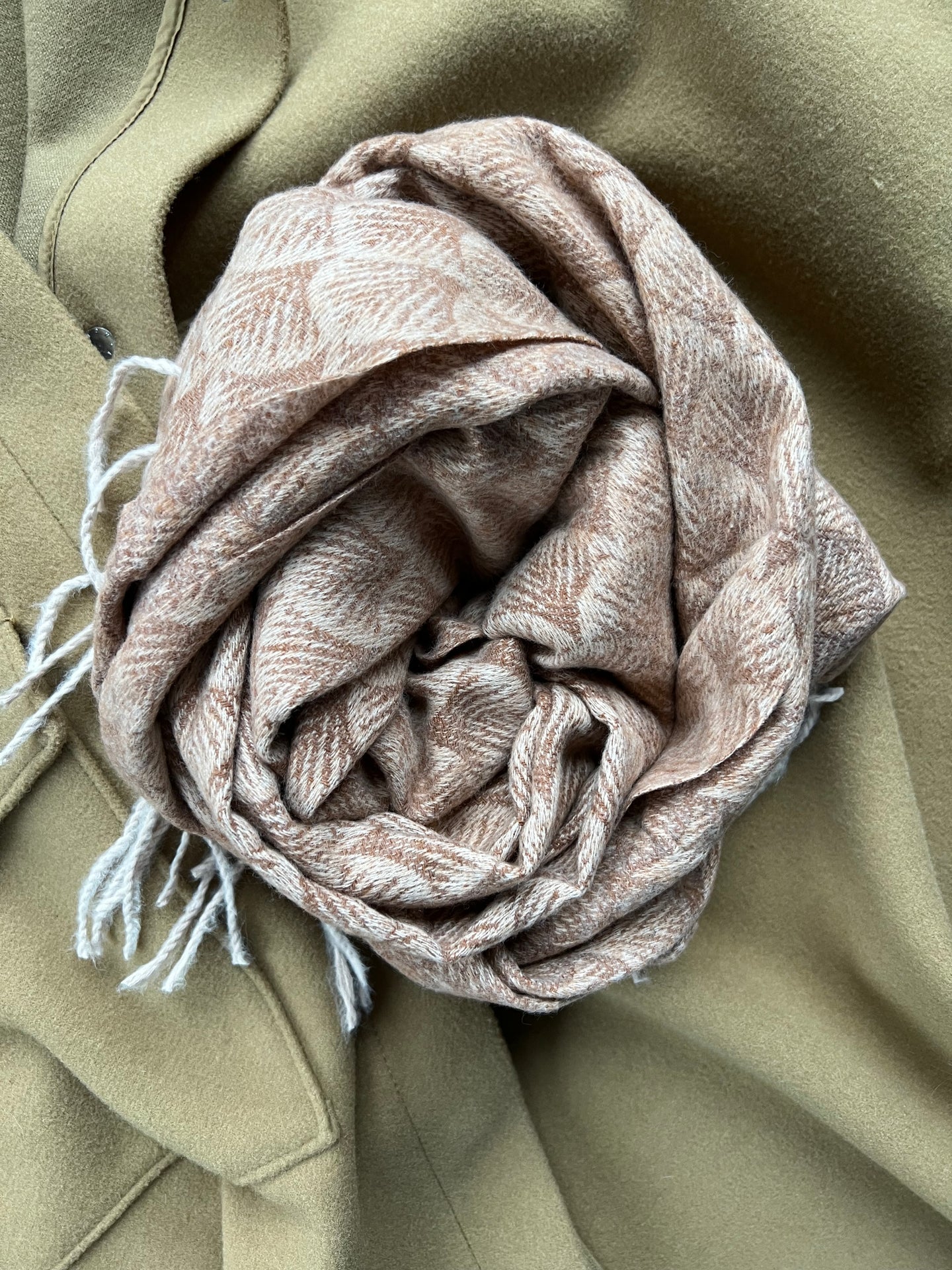 Skjerf Malene - Cognac