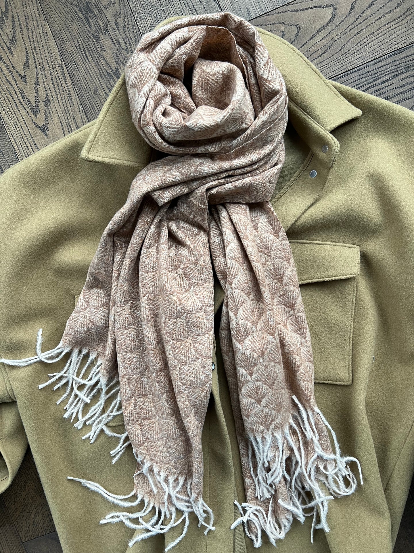 Skjerf Malene - Cognac