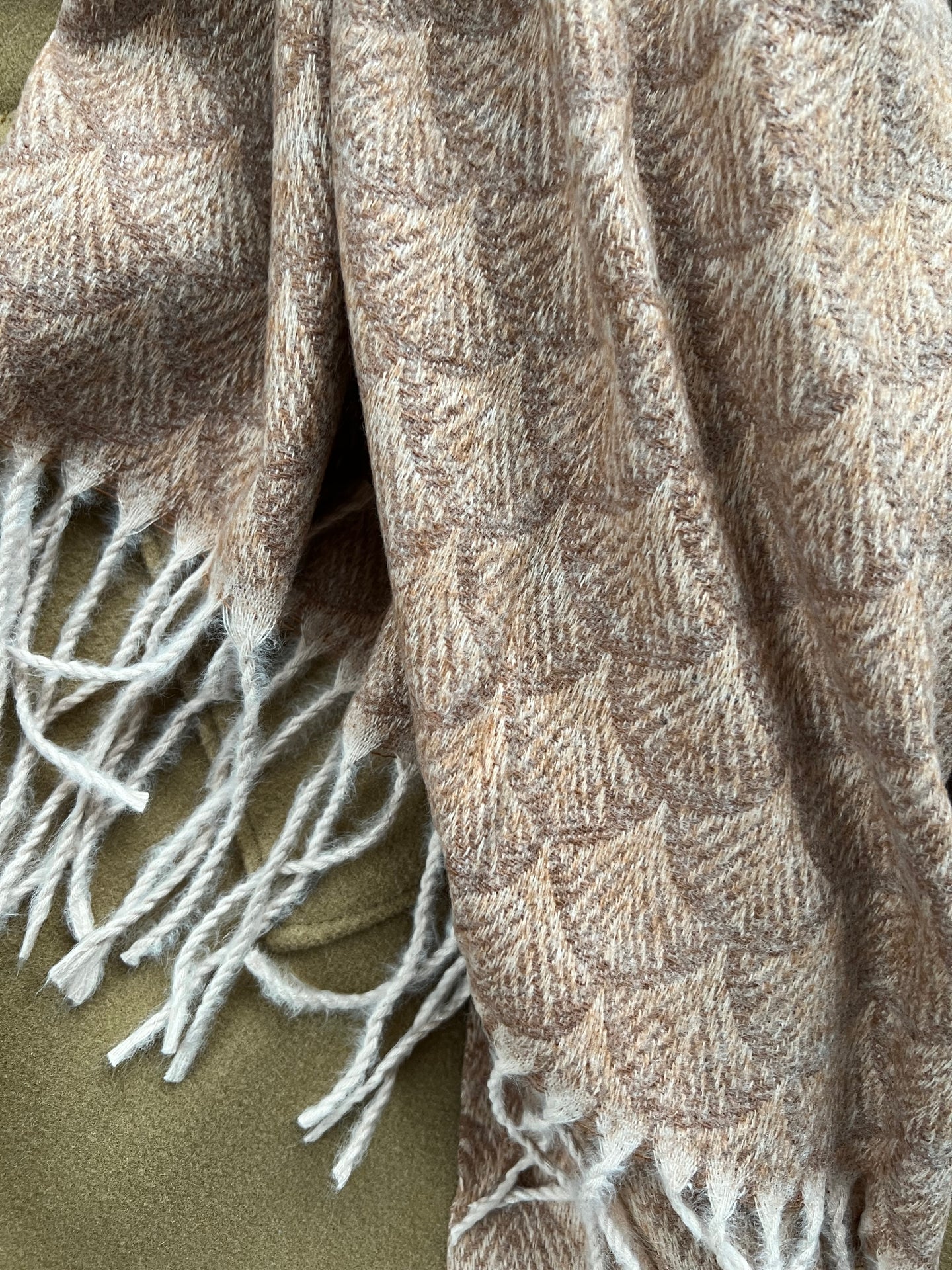 Skjerf Malene - Cognac