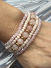 Armbånd MICHELLE Soft Rose / Mix - 5 stk