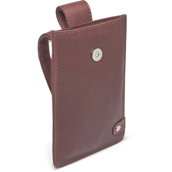 Mobilveske Small Aura Dark Brown