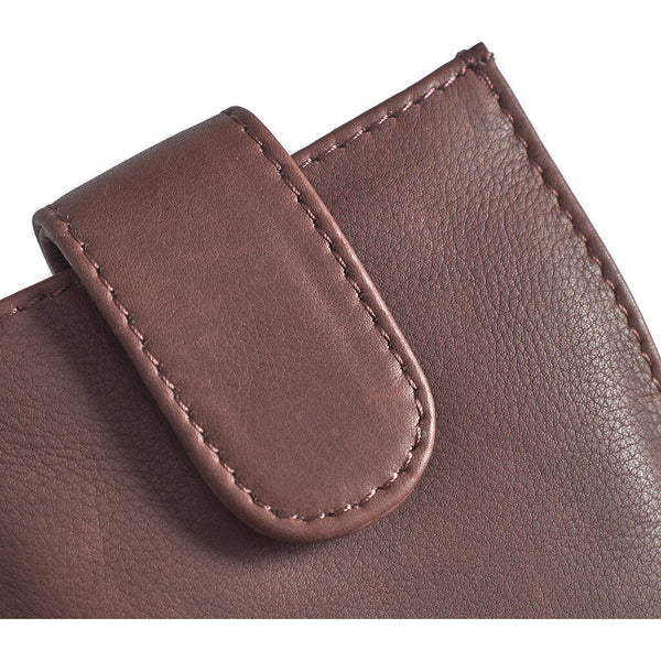 Mobilveske Small Aura Dark Brown
