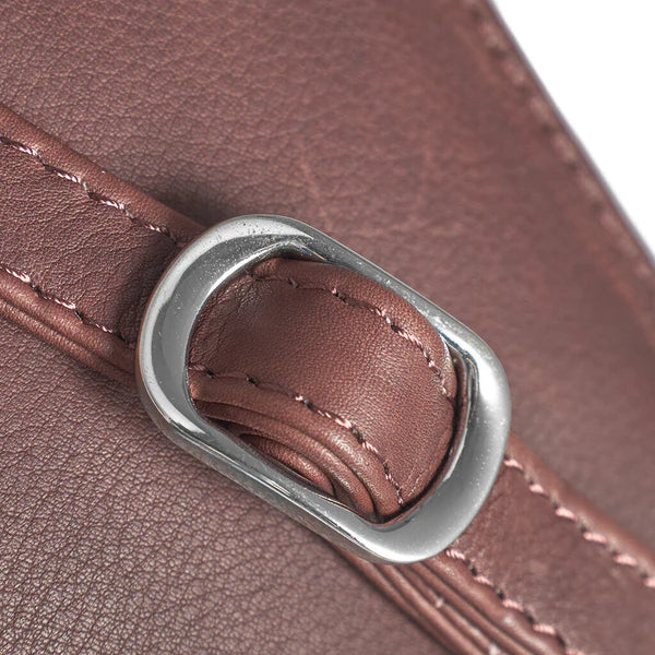Mobilveske Small Aura Dark Brown
