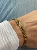 Armbånd Nelly forgylt 17 cm - Vannfast