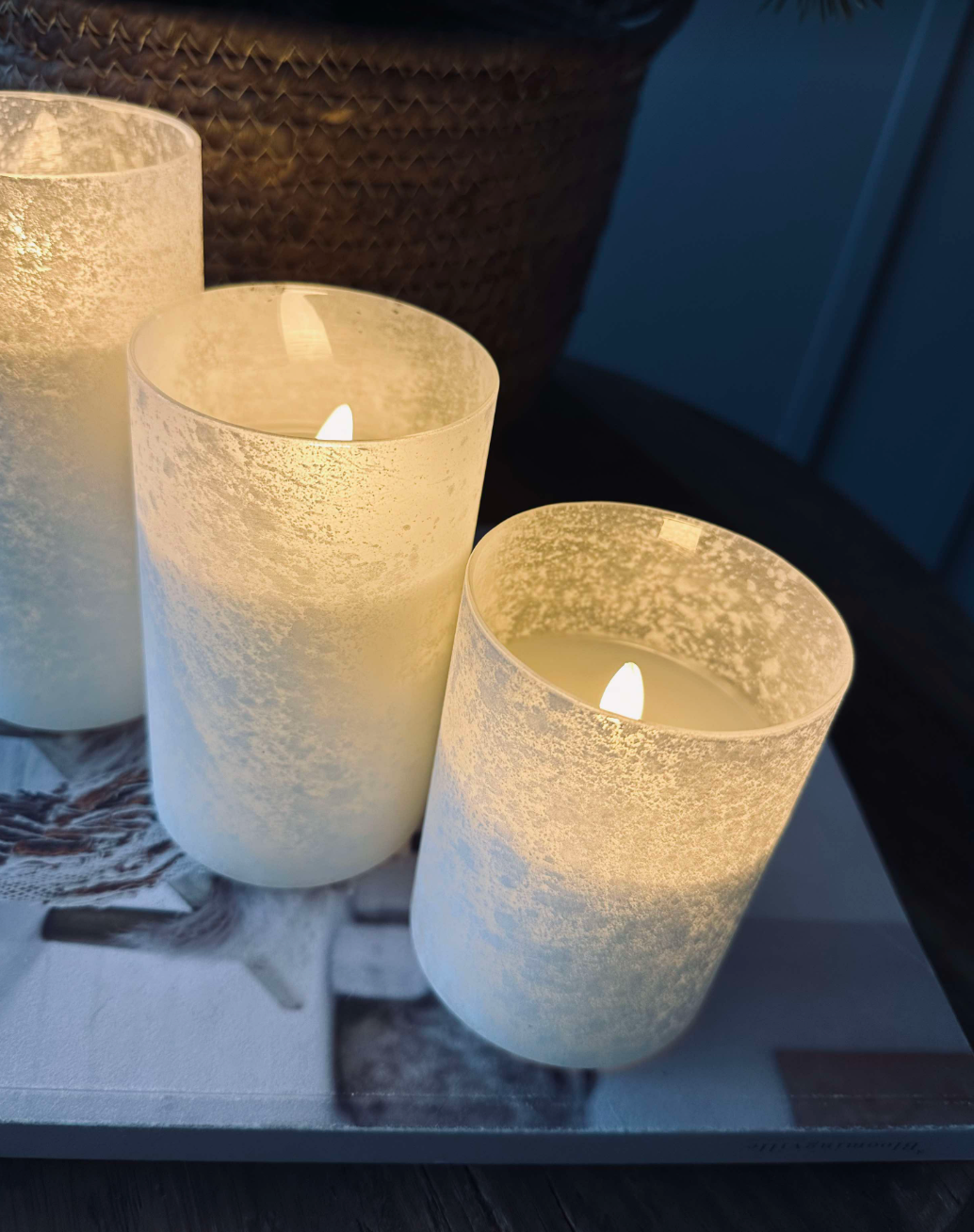 LED-lys FROZEN - Hvit 3 stk