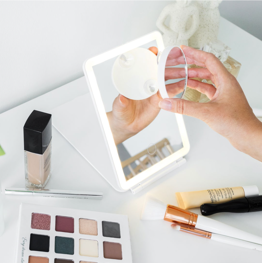 LED makeup-speil