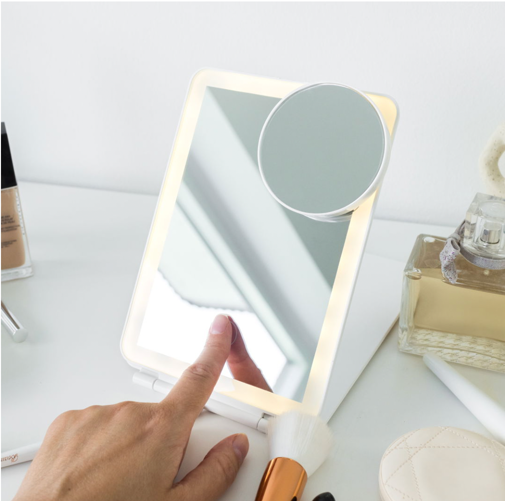 LED makeup-speil