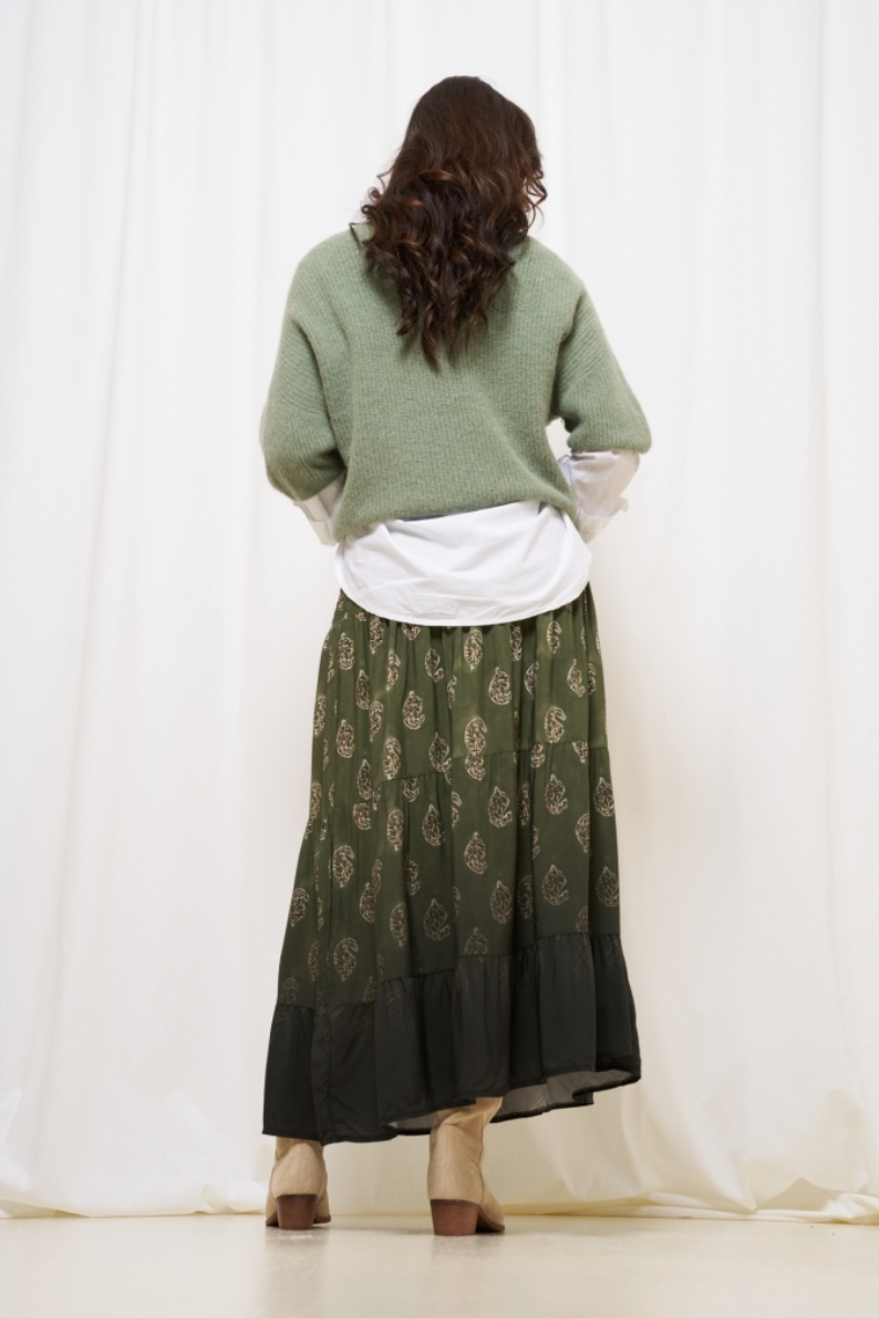 Skjørt med smock - Military Faded