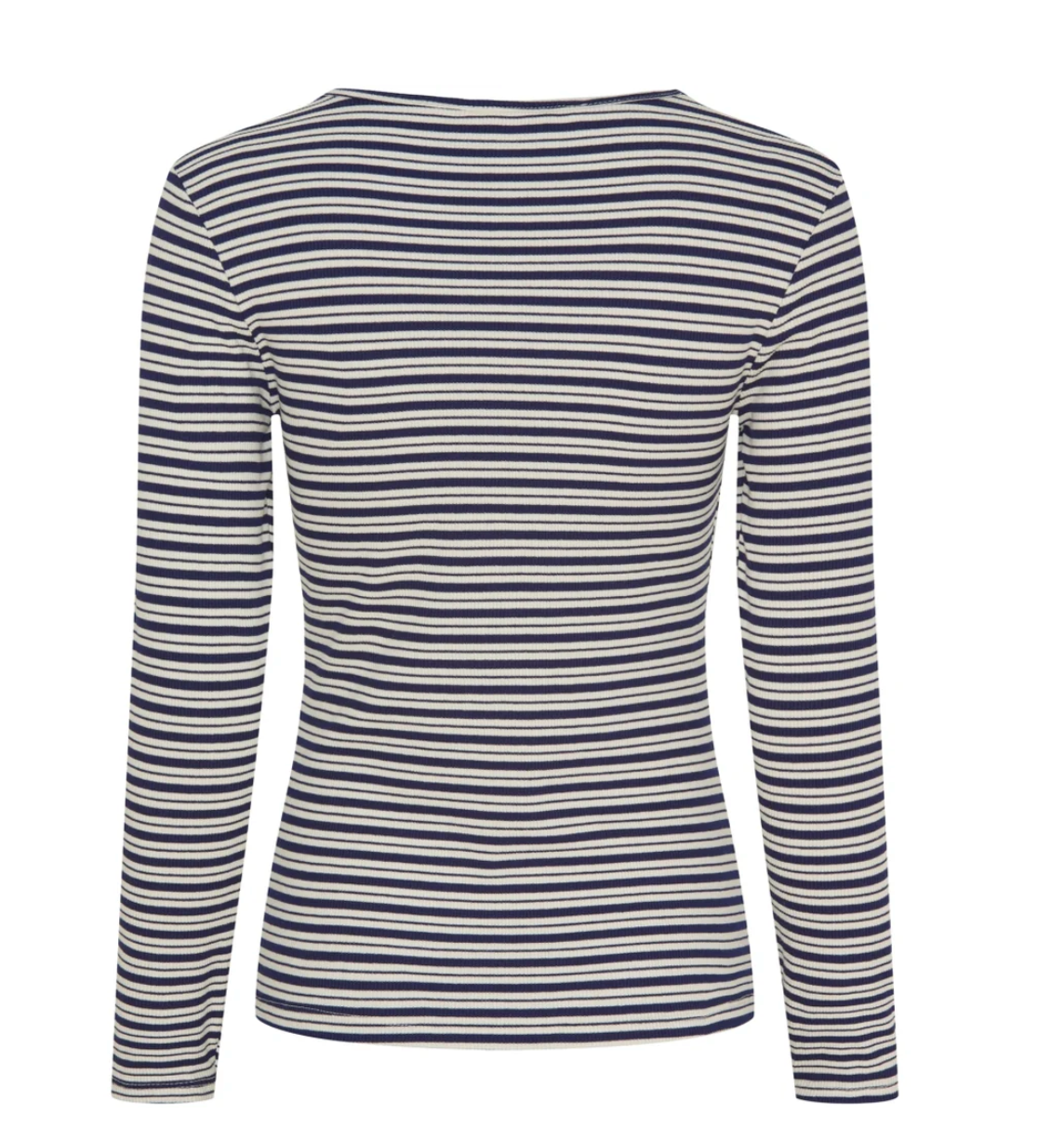 Bluse Christel stripet - Navy / Creme