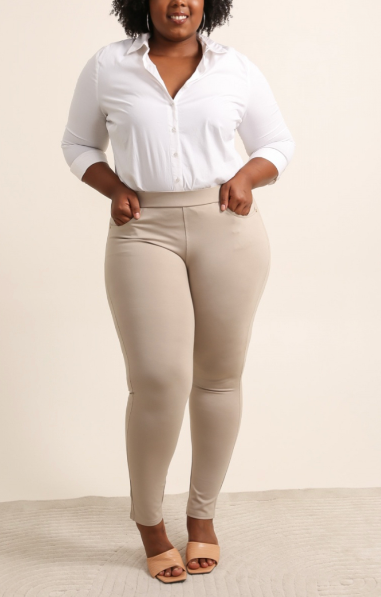 Bukser Amalie Stretchy Plus Size 38-50