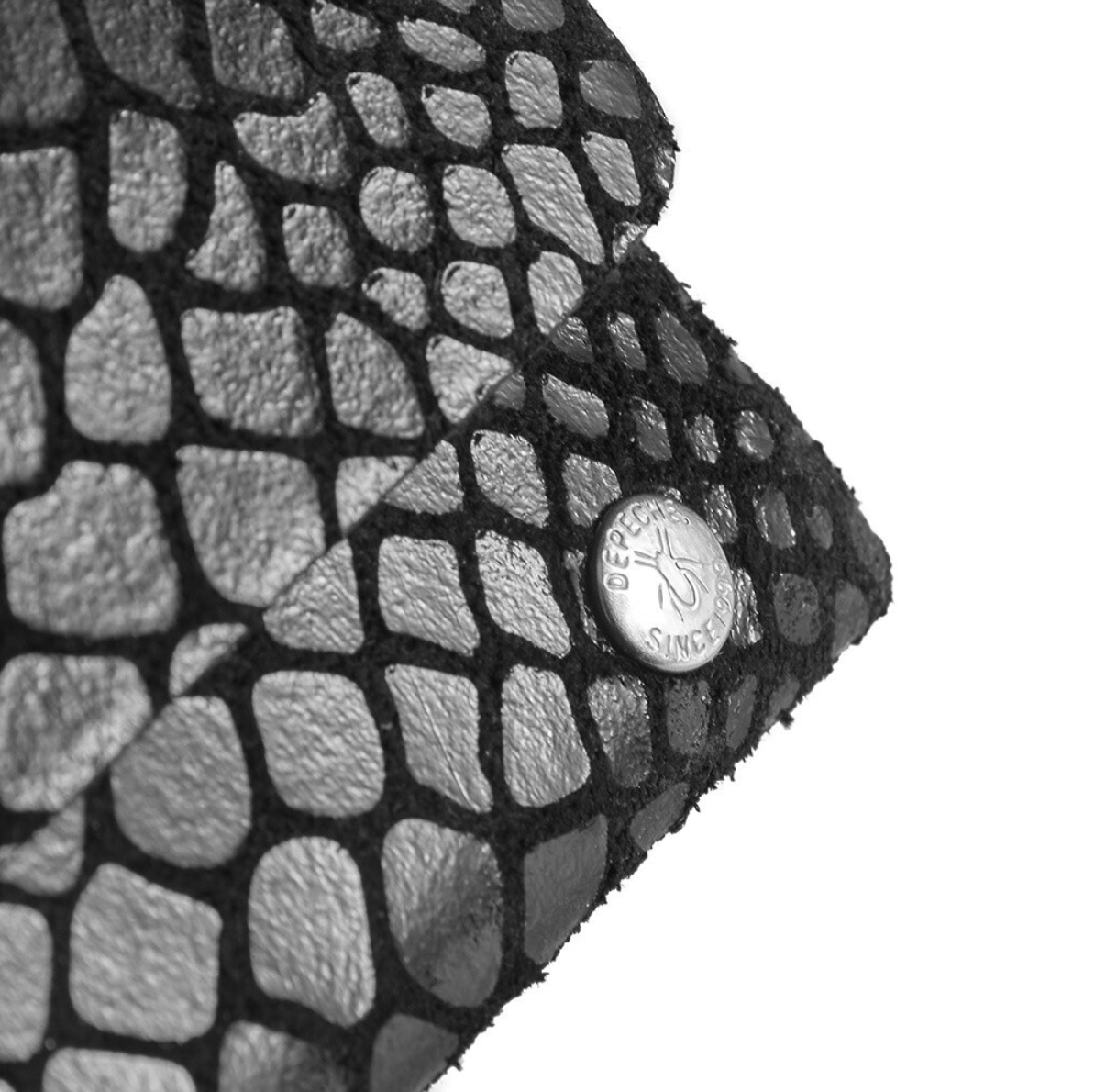 Lommebok Aura liten - Black croco