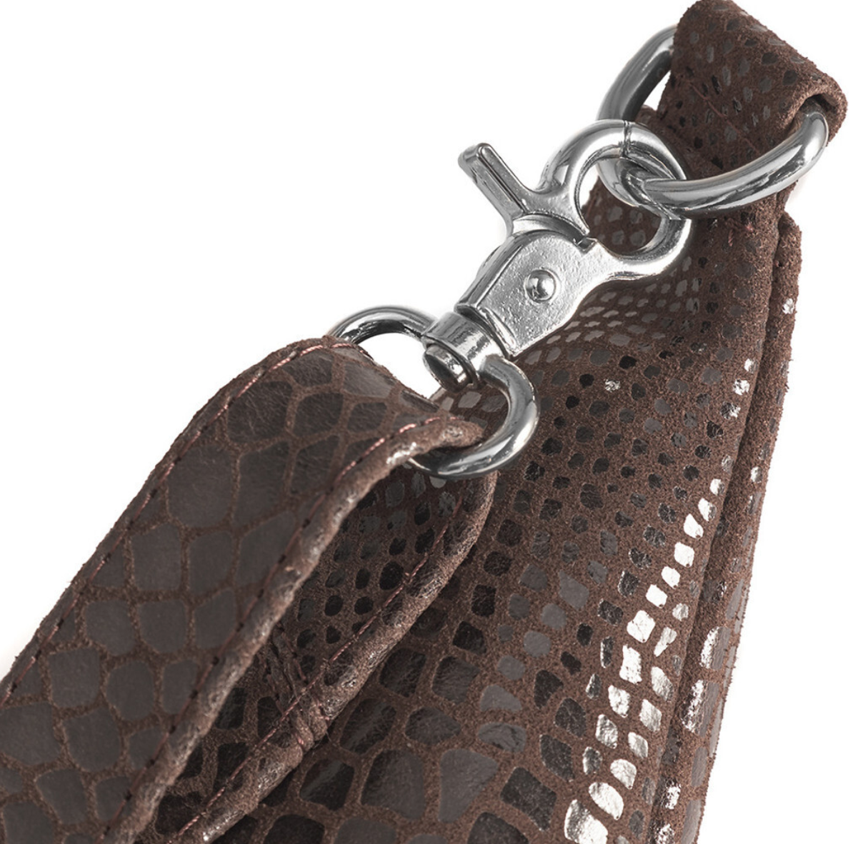 Bumbag Aura Brun Croco
