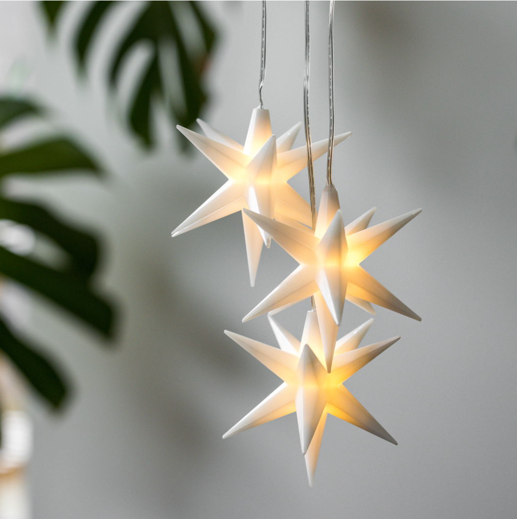LED stjernelys - 1 stk.
