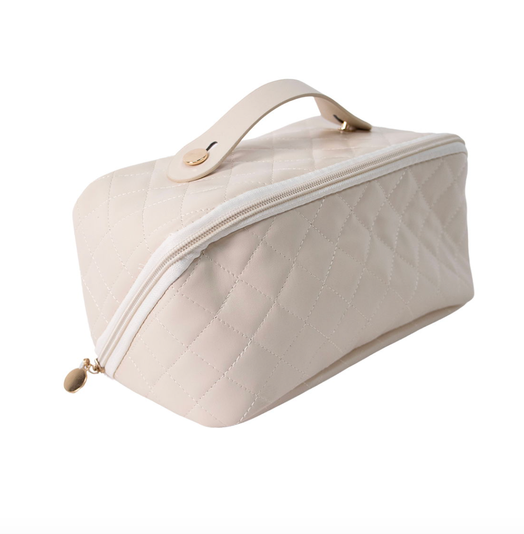 Vega toalettmappe beige