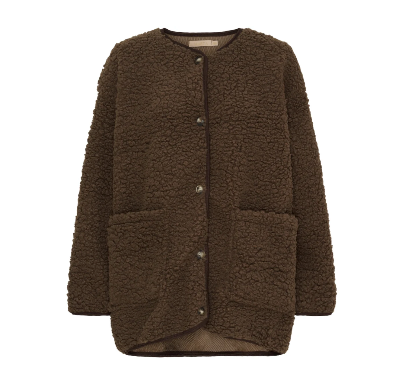 Jakke Lucile Brown teddy