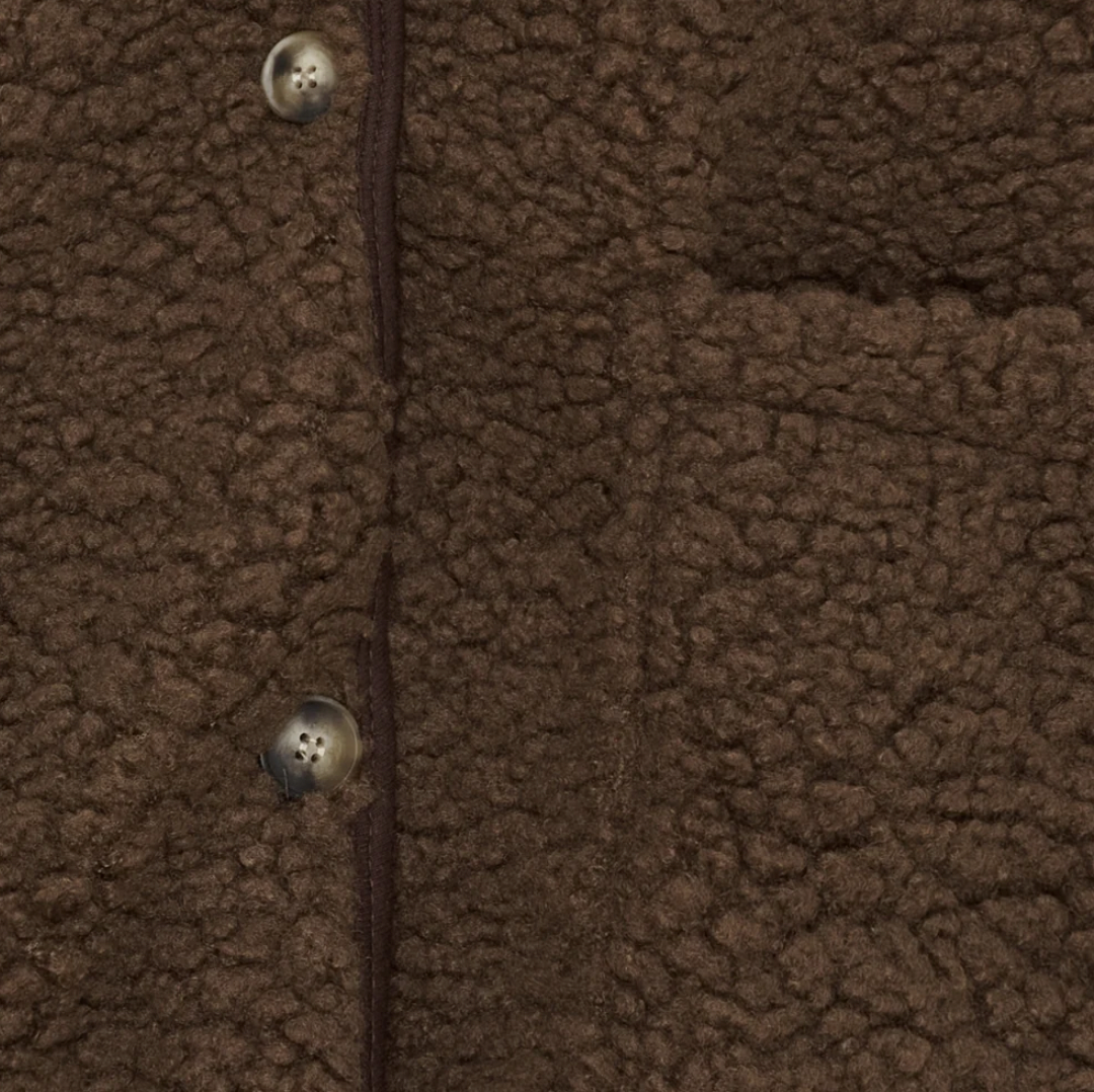 Jakke Lucile Brown teddy