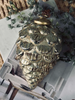 Kongleornament i glass - 18cm