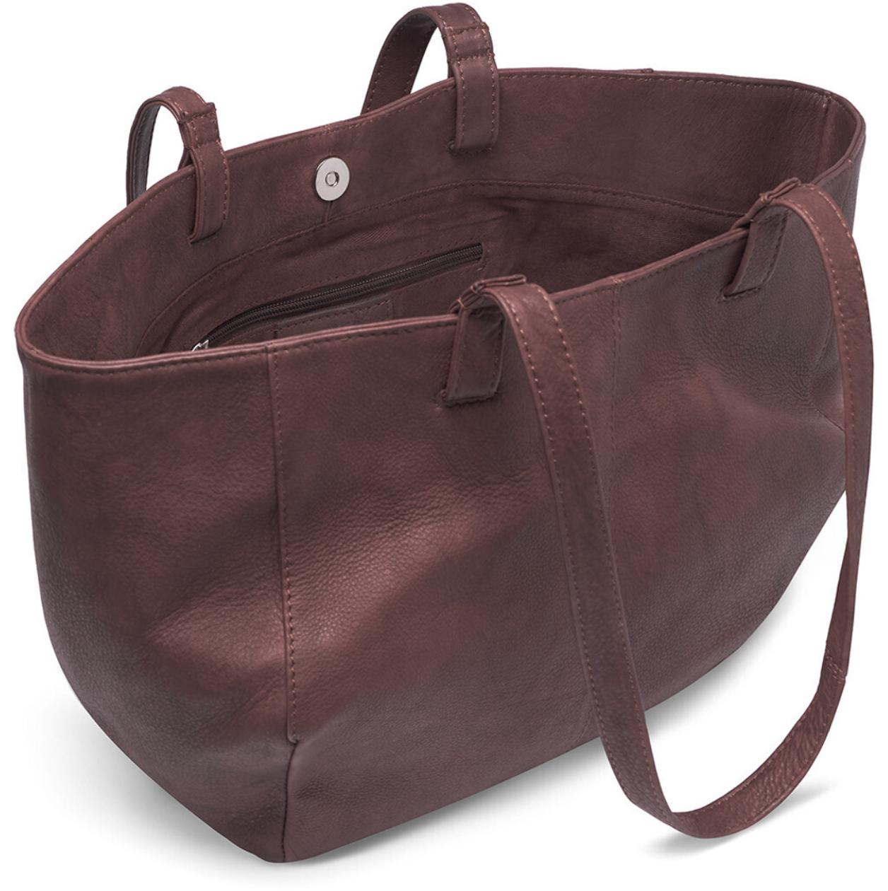 Shopper Aura – Brun skinn