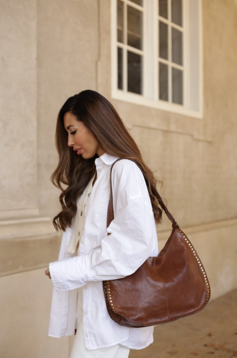 Skulderveske Celia Cognac