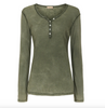 Basisbluse med knapper – Military