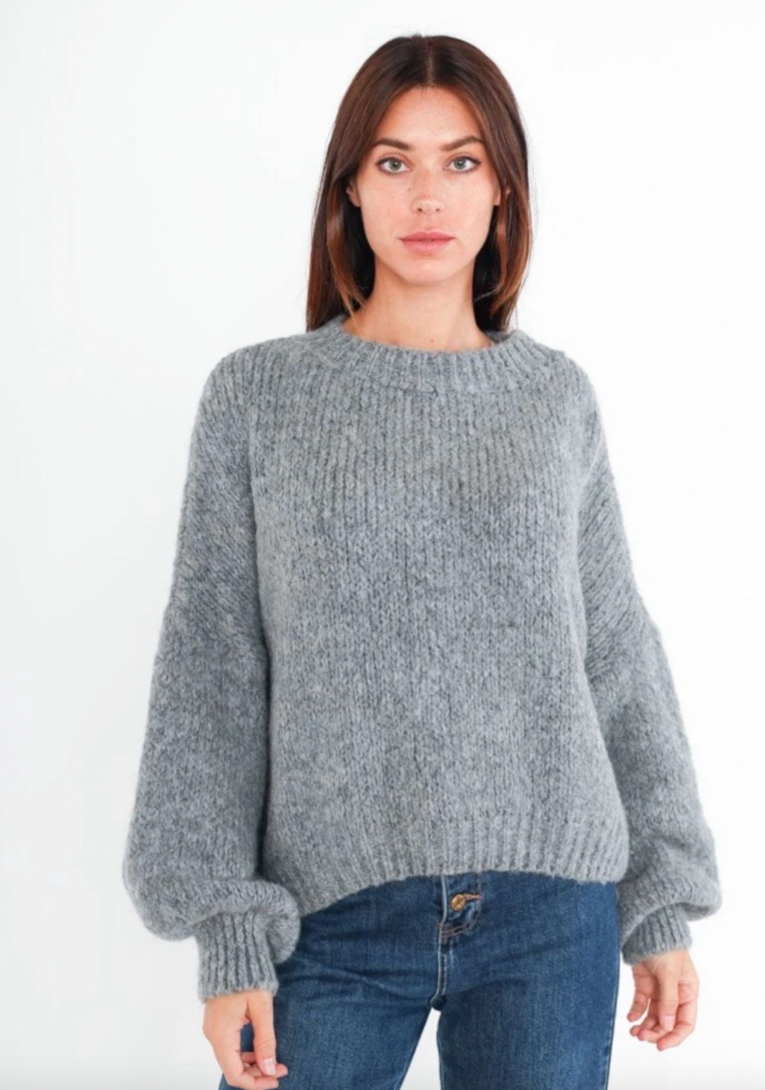 Strikk SANDY - Grey