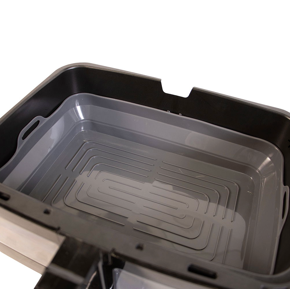 Airfryer silikonform til dobbelt skuffe