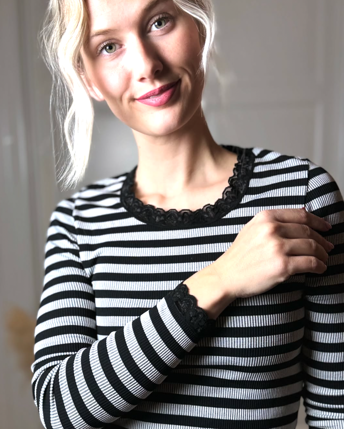 Bluse Frida stripet